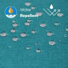 Rectangular Table Cloth Wipe Clean Wipeable Waterproof Linen Tablecloth Fabric Washable 6 To 8 Seater Dining Table Cover For Kitchen Indoor Outdoor - Lake Blue - View 3