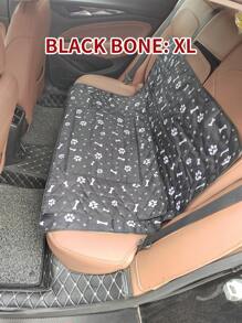 1pc Oxford Cloth Printed Waterproof Pet Sofa Cover Mat, Suitable For Indoor Sofa, Outdoor Traveling, Car Seat And Kennel Use