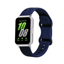 22mm Engraved Loop Strap Compatible With Samsung Galaxy Fit 3 Adjustable Rubber Bracelet Watchband Compatible With Samsung Galaxy Fit3 Band Accessories - For Galaxy Fit 3 - View 21