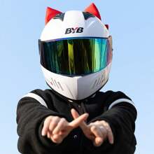 1pc Motorcycle Helmet Decoration Bowknot Accessory For Electric Bike Motorcycle Riding Helmet Decor