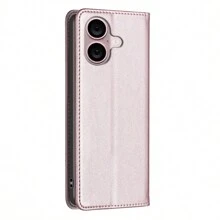 Compatible con Iphone/Honor/NO KIA/MOTO/Haga clic en este enlace para seleccionar el modelo deseado. Funda para teléfono móvil Dispositivo (RFID)+PU - Dorado - Ver 4