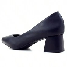 Women's Pumps With 5cm Block Heel, Total Comfort, Modar - màu đen - Xem 7
