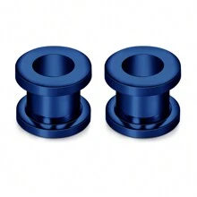 1Pair Simple Stainless Steel Ear Stretcher, 2mm4mm6mm8mm10mm Pulley Ear Expander, Unisex Ear Piercing Jewelry - Auricle - View 26