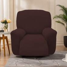 4 件套休闲椅套，防滑躺椅沙发套，带储物袋，适合客厅