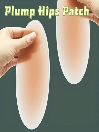 1/2 pares de almohadillas de silicona para aumentar y moldear el trasero, y parches autoadhesivos para aumentar las caderas, para caderas redondeadas y sujeción de prendas moldeadoras, adecuado para múltiples ocasiones como uso diario