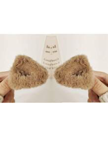 1对可爱毛绒耳朵造型发夹，触感如小熊般柔软~毛茸茸的耳朵，小巧的夹子，刘海，发夹，小羊羔发夹，可爱公主发饰，秋季，旅行，美发工具，女士配饰，发饰，秋季，旅行，女士，发饰，美发工具，美容配饰，礼物，旅行，女士礼物，发饰，女士礼物，圣诞礼物，成人圣诞礼物，成人圣诞礼物，发饰，女士配饰，圣诞礼物，成人发饰，女士礼物创意，美容圣诞礼物，女士礼物