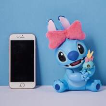 Miniso Disney Lilo & Stitch Sweet "Cuddle" Themed Cartoon Sculpture For Ages 14+ - Blue - View 5