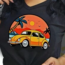 Playera de Dama - Negro - Ver 2