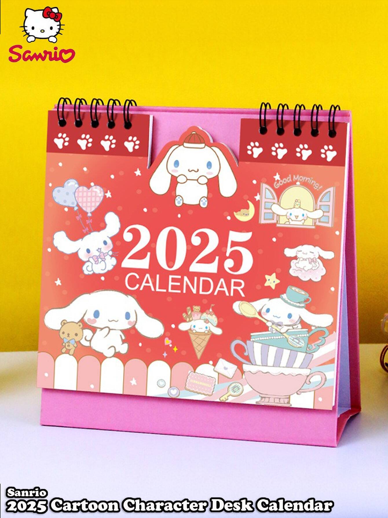 2025 Cartoon Character Desk Calendar – Featuring Adorable Designs With ...