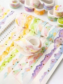 1roll Cloud Pattern Washi Tape Back To School
