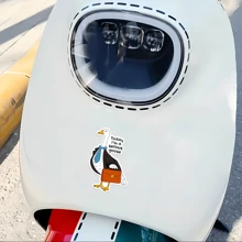 1 pieza Pegatina de ganso serio, calcomanía de vinilo impermeable divertida para portátiles, botellas de agua y negocios | Pegatina de ganso tonta e hilarante, humor de oficina | Pegatina de ganso impermeable y duradera para portátiles, Hydroflask, tumblers, cuadernos, coches y talla grande | Regalo perfecto para amigos y colegas - Multicolor - Ver 6