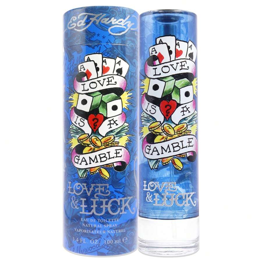 Love And Luck By Christian Audigier For Men - 3.4 Oz EDT Spray - 無色 - 查看 1