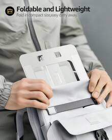 Adjustable Laptop Stand For Desk, Portable Laptop Riser, Aluminum Computer Stand For Laptop Ergonomic Laptop Holder For Laptop Under 15.6" - Silver