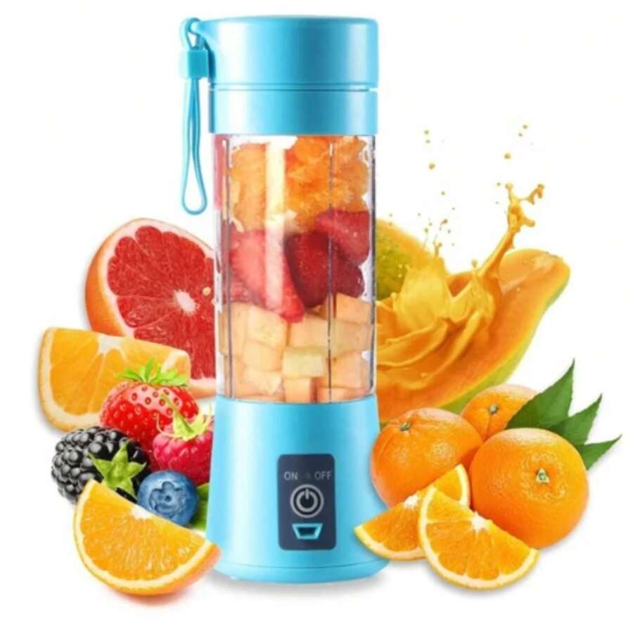Blender USB Fruit Juicer Blender - Mint Blue - View 1
