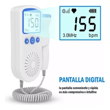 Baby Portable Fetal Heart Rate Detector Doppler - Blue - View 3