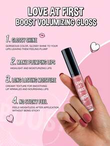 Misslyn 2 thỏi son bóng làm đầy môi Love At First Boost. Son bóng làm đầy môi Love At First Boost, son tint dưỡng ẩm, son bóng ngọt ngào lâu trôi, lý tưởng cho trang điểm phong cách Y2K, tiệc tùng, bãi biển, du lịch, kỳ nghỉ, cắm trại, hoạt động ngoài trời, quà tặng, cô gái thời trang hoa hồng, mỹ phẩm năm mới, nhập vai, du lịch tốt nhất, lễ hội, đầy màu sắc, trường học, không khí quyến rũ, Tết Nguyên Đán, quà tặng ngày Valentine, thuần chay, không thử nghiệm trên động vật. - 02+16 - Xem 3