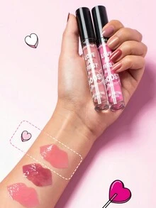 Misslyn 2 thỏi son bóng làm đầy môi Love At First Boost. Son bóng làm đầy môi Love At First Boost, son tint dưỡng ẩm, son bóng ngọt ngào lâu trôi, lý tưởng cho trang điểm phong cách Y2K, tiệc tùng, bãi biển, du lịch, kỳ nghỉ, cắm trại, hoạt động ngoài trời, quà tặng, cô gái thời trang hoa hồng, mỹ phẩm năm mới, nhập vai, du lịch tốt nhất, lễ hội, đầy màu sắc, trường học, không khí quyến rũ, Tết Nguyên Đán, quà tặng ngày Valentine, thuần chay, không thử nghiệm trên động vật. - 02+16 - Xem 5