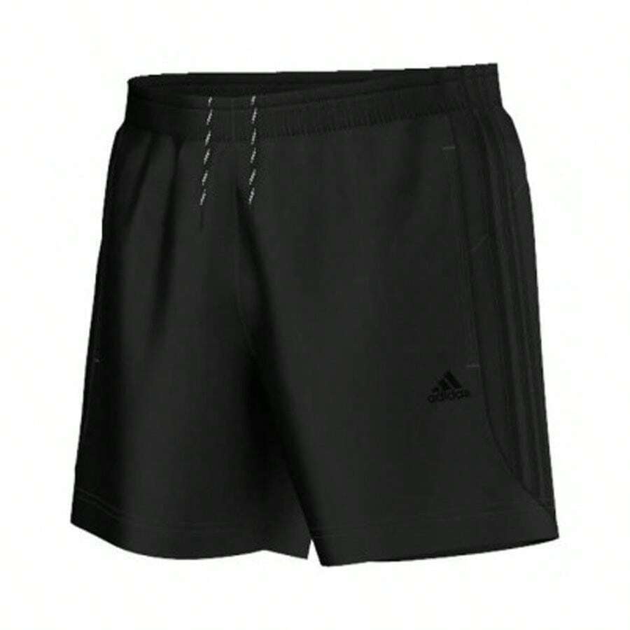 Men's Adidas Shorts 3 Stripe Chelsea Shorts - Black - View 1