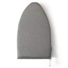 1pc Mini Ironing Board With Heat Resistant Glove, Portable Tabletop Design For Home Kitchen Bedroom Office School Dorm, Compact Pressing Station, Foldable Iron Pad, Essential Garment Care Tool, Professional Pressing Solution, Convenient Clothing Care, Lightweight Ironing Accessory, Perfect For Small Spaces, Everyday Household Necessity - Grey - View 10