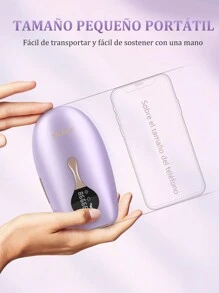Sejoy Dispositivo electrónico de depilación láser, dispositivo de depilación portátil, dispositivo de depilación con punto de congelación indoloro de alta frecuencia, adecuado para viajes y hogar
