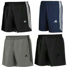 Men's Adidas Shorts 3 Stripe Chelsea Shorts - Black - View 2