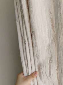 1PC Modern Jacquard Chenille Textured Curtain For Living Room High-Shading Window Bedroom Drape Villa