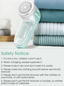 Electric Hair Removal Ball Machine, Portable Electric Fabric Shaver Lint Remover Ball, Electric Fabric Hair Remover, Usb Rechargeable 500mah Hairball Trimmer, Household Clothes Sweater Shaver