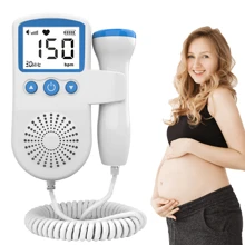 Baby Portable Fetal Heart Rate Detector Doppler - Blue - View 1