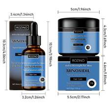 2pcs Blue Hair Care Set, 50g Hair Mask + 30ml Hair Oil, Essential Holiday Gift, Gentle Deep Nourishment, Deeply Moisturize And Revitalize Hair, Strengthen Hair Strands For Healthy Hair