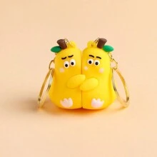 1/2 chiếc móc khóa cặp đôi gấu bông hoạt hình. Móc khóa gấu bông ôm từ tính. Quà tặng nhỏ cho cặp đôi. Quà tặng ngày lễ tình nhân. Quà tặng từ một người bạn tốt. Thích hợp cho ba lô và chìa khóa. Ngày lễ tình nhân - Nhiều màu - Xem 16