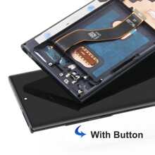 Screen Compatible With Samsung Note10Plus, Note10+, N975F, N975U, N9750, N975U1, N975W, N975N, N975X, SCV45/ Note20U, Note20Ultra, Note20Ultra 5G, N986/S20Plus, S20+, G985, G985F, G985F/DS, S22Ultra, S23Ultra, S24Ultra, S21, S21Plus, S22, S22Plus, A20/A30/A30S/A50/A50S/A715/ A736 OLED Quality LCD Screen, Free Tools, Tempered Glass Screen Protector And Back Cover Included