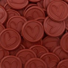 CYFUN DESIGN 25Pcs/30Pcs/50Pcs Heart/Flower Branch Pattern Wax Seal Stickers, Envelope Seal Stickers, Envelope Seal Self-Adhesive Gold Stickers For Wedding Party Birthday Gift Back To School