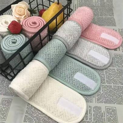 Adjustable Wide Hairband Non Slip Yoga Spa Bath Shower Makeup Wash Face Cosmetic Headband Women Make Up Accessories Home Bathroom Decor Fall Decor Back To School Hair 