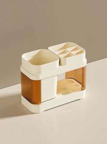 1 件套浴室牙刷和牙膏架收纳盒套装，现代风格家居浴室装饰秋季装饰返校 - 彩色 - 查看 14