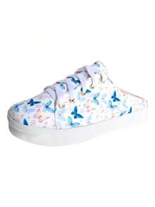 Women's Mule Babouche Tennis Fashion - Màu xanh lam - Xem 1