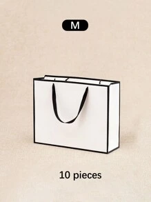 1/5/10 White Gift Packaging Bags, Suitable For Packaging Gift Boxes, Small Dolls, Clothing, Shoes, Etc., Suitable For Wedding Gift Packaging, Holiday Gift Packaging, Christmas And New Year Gift Packaging, Etc., With Three Sizes To Choose From,Christmas - Multicolor - View 16