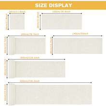 JAYFAN Cat Scratch Mat Furniture Protector,Cat Wall Stracther Cat Scratching Mat Self-Adhesive,Cat Carpet Remnants,Replacement Parts For Cat Tree,DIY Climbing Cat Scratcher - White - View 6