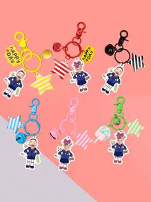 Customized Student Keychain - Funny Keychain With Portrait/ - High Definition Printing - Christmas Gift - Gift For Backpack Students - Double-Sided Photo - Keychain For Backpack