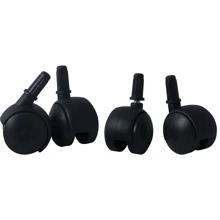 Base Support For PC CPU Cabinet Adjustable Size With Black Casters - C3tech - 黑色 - 查看 4