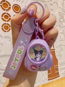 1pc Cartoon Sanrio Purin Keychain, Backpack Charm, Melody Small Gift, Cute Keychains - Multicolor - View 11