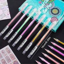 12pcs Mixed Color Gel Pen Back To School