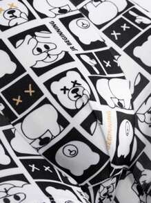 10 件装男士时尚印花透气内裤套装 - 街头风格三角内裤 - 彩色 - 查看 3