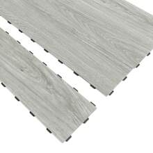 Art3d 18pcs 36'' X 6'' Interlocking Luxury Vinyl Flooring Tile,Clicklock Wood Floor Plank For Home Decor,Kitchen,Living Room,Bathroom - Waterproof, Anti-Slip, Wear-Resistant, Reusable - Venice Ash - View 2