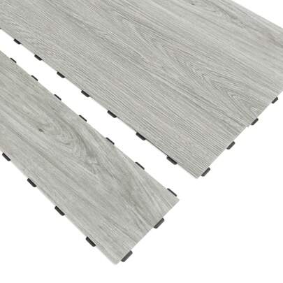 Art3d 18pcs 36'' X 6'' Interlocking Luxury Vinyl Flooring Tile,Clicklock Wood Floor Plank For Home Decor,Kitchen,Living Room,Bathroom - Waterproof, Anti-Slip, Wear-Resistant, Reusable