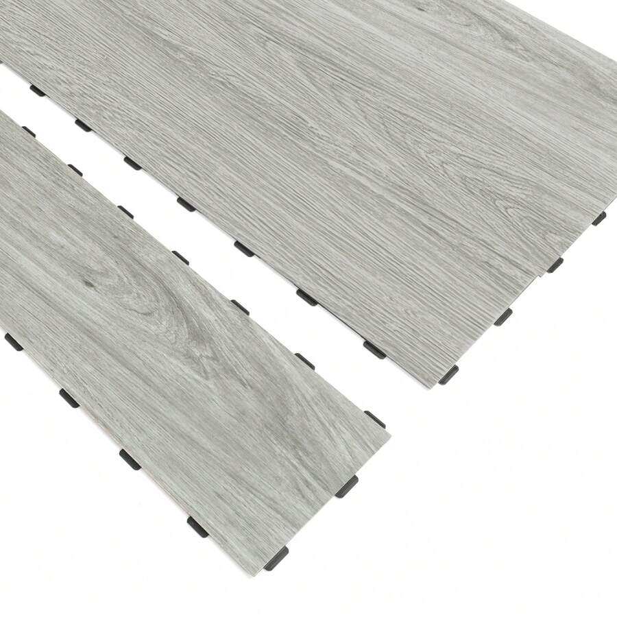 Art3d 18pcs 36'' X 6'' Interlocking Luxury Vinyl Flooring Tile,Clicklock Wood Floor Plank For Home Decor,Kitchen,Living Room,Bathroom - Waterproof, Anti-Slip, Wear-Resistant, Reusable