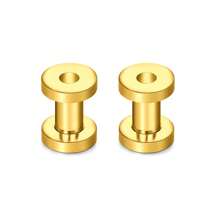 1Pair Simple Stainless Steel Ear Stretcher, 2mm4mm6mm8mm10mm Pulley Ear Expander, Unisex Ear Piercing Jewelry - Auricle - View 11