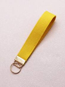 1 件纯色钥匙扣，带钥匙圈，钥匙扣和钥匙腕带，男女通用可爱尼龙腕带，钱包车钥匙挂饰，身份证夹。万圣节汽车配饰包饰，学院风哥特风，Y2K - 彩色 - 查看 18