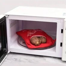 Reusable Microwave Potato Bag, Microwave Potato Cooking Bag, Baked Potato Cooking Bag, Perfect Potato Baking Bag - Multicolor - View 4