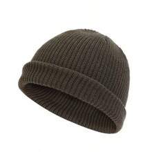 Sombrero de cubo de punto, gorra de punto casual para hombres, atuendo de otoño/invierno, verano, playa, vacaciones - A - Ver 16