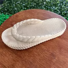 Women's Flip Flops, Lightweight, Beautiful, Comfortable, Non-Stick Locked Sandal - 米色 - 查看 1